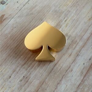Gold Kate Spade Spade Shaped Paperweight